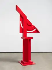 Otto Herbert Hajek, Ohne Titel, 1998-2004, Holz, farbig gefasst