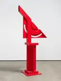 Otto Herbert Hajek, Ohne Titel, 1998-2004, Holz, farbig gefasst