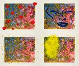Michael Buthe, Gartenblüten I-IV