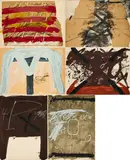 Antoni Tàpies, Berlin Suite, 1974, Mappenwerk mit 10 Lithografien auf Arches (Wasserzeichen). Im originalen Einband