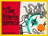 Keith Haring, The Paris Review, 1988, Farbserigrafie auf beschichtetem Halbkarton