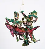 Antonius Hoeckelmann, Ohne Titel, 1998, Mischtechnik auf Aluminiumfolie