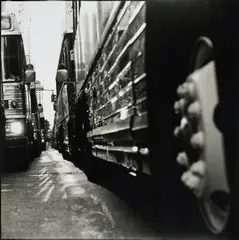 Ralf Kaspers, Busdriver in New York, 2001, Gelatinesilberabzug