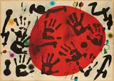 Joan Miró, Les Agulles del Pastor, 1973, Farblithografie auf Velin