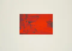 Martin Kobe, Ohne Titel, 2004, Farbserigrafie auf leichtem Karton