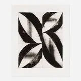 Charles Arnoldi, Untitled (from the Arcs series), 2016, polymergravure with etching and photo-etching in colors on Somerset