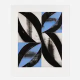 Charles Arnoldi, Untitled (from the Arcs series), 2016, polymergravure with etching and photo-etching in colors on Somerset
