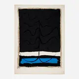 Adja Yunkers, The Illusionist, 1973, screenprint in colors with embossing