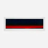 Ed Ruscha, It's in the Stars, 1978, screenprint in colors on Stonehenge