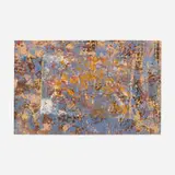 Sam Gilliam, Gunny Sack, 1974, printed canvas stitched to screenprint in colors on wove paper