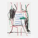 Peter Voulkos, Abstract VII: Give Us a Break, 1979, lithograph in colors