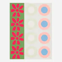 Peter Gee, Untitled, c. 1965, screenprint in colors