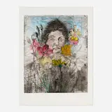 Jim Dine, Nancy Outside in July VII (from the Nancy Outside in July series)