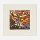 Shirley Pettibone, Koi 6, 2007, giclée print in colors on German Etching