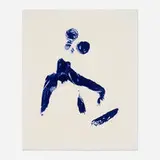 Yves Klein, Monique (from the Anthropométries series), 2004, lithograph in colors