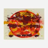 Sam Middleton, Untitled, 1980, screenprint in colors