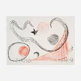 Alexander Calder, Firenze, 1967, lithograph in colors