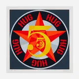 Robert Indiana, Hug (from the American Dream No. 5 (The Golden Five) portfolio)