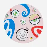 We Are the Jocular Clan by Takashi Murakami, 2018, offset lithograph in colors, sold Sep 2023