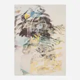 Robert Rauschenberg, Caucus (from the Leo Castelli 90th Birthday portfolio), 1997, offset lithograph in colors on Arches