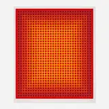 Sequential Chroma by Julian Stanczak, 1978, screenprint in colors, sold Sep 2023