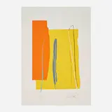 Larry Zox, Relatively, 1975, screenprint in colors
