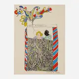 Niki de Saint Phalle, Les Amoureux, 1971, lithograph in colors on Arches