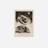 James Rosenquist, Fedora (from the Cold Light suite), 1971, lithograph