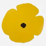 Donald Sultan, Yellow Wall Poppy, Aug 13, 2020