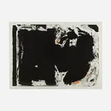 Lament for Lorca by Robert Motherwell, 1982, lithograph in colors on TGL handmade paper, sold Sep 2023