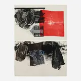 Robert Rauschenberg, Treaty (diptych), 1974, lithograph in colors