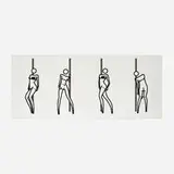 This Is Shahnoza 5 by Julian Opie, 2006, screenprint on Somerset, sold Sep 2023