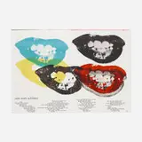 Andy Warhol, Marilyn Monroe I Love Your Kiss Forever Forever (from the One Cent Life portfolio), 1964, lithograph in colors printed on double-page spread