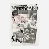 Robert Rauschenberg, Untitled (from the Inaugural Impressions portfolio), 1977, lithograph in colors