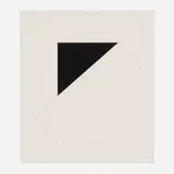 Jacmel by Ellsworth Kelly, 1978-80, lithograph on BFK Rives, sold Sep 2023