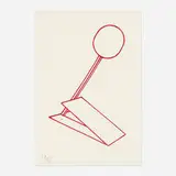 Claes Oldenburg, Untitled (from the Stamped Indelibly portfolio), 1967, rubber stamp on BFK Rives