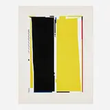 Roy Lichtenstein, Mirror #5 (from the Mirror series), 1972, lithograph and screenprint in colors on Special Arjomari