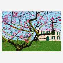 Iris Kojaman, Holzapfelbaum, 2003, acrylic on canvas
