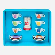Jeff Koons, ILLY collection, 2001, glazed ceramic