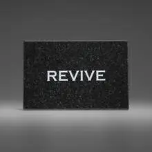 Revive by Sylvie Fleury, 2001, polished granite and paint, sold May 2025