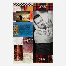 Stay Safe by Ed Ruscha and Robert Rauschenberg, 1978, offset lithograph in colors, sold May 2025