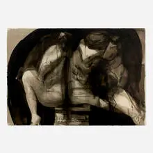 Rico Lebrun, Untitled, 1962, ink on paper