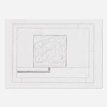 Peter Halley, Cell 23, 1995, graphite on paper