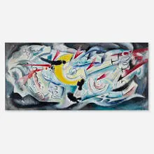 Ezio Martinelli, Untitled, c. 1935, oil on panel