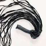 Anna Niesterowicz, Scheißen nicht auf zwei kinder, 2004, ink and leather