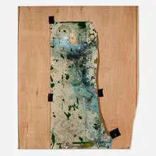 Ross Tibbles, This Way, 2006, collage on board