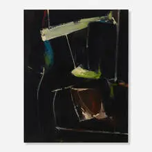 Morris Barazani, Untitled, oil on canvas
