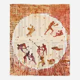 Senam Okudzeto, Untitled (Study for Long Distance Lover), 1999, acrylic on paper