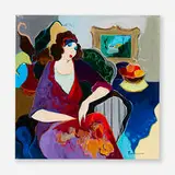 Itzchak Tarkay, Untitled, oil on canvas