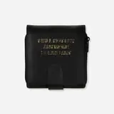 John Baldessari, Wallet, 1998, gold foil imprint on leather multiple
